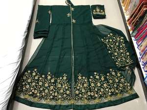 Ropa de boda de fin de semana, bordado de Georgette de imitación, Salwar Kameez con Dupatta, proveedor al por mayor - Product Image 4