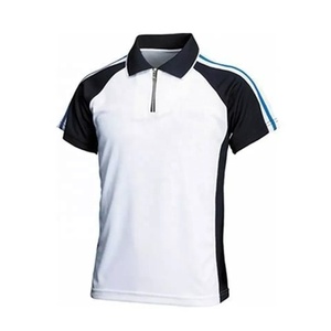 Polo personnalisé unisexe uni 100% coton t-Shirts à manches courtes pour hommes Polo avec Logo personnalisé - Product Image 5