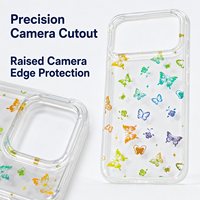 Étui de téléphone magnétique IMD électroplaqué TPU+TPE pour 18 18 Air 18 Pro 18 Pro Max Anti-empreintes digitales Antichoc Coussin d'air