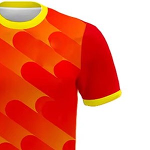 Uniforme de football et de football à manches courtes pour hommes de superbe qualité 100% maillots français de style équipe de sport en polyester - Product Image 6