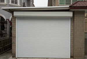 <span class=keywords><strong>Porte</strong></span> de garage à volets roulants électriques en aluminium <span class=keywords><strong>avec</strong></span> un design moderne, surface finie, isolation thermique - Product Image 3