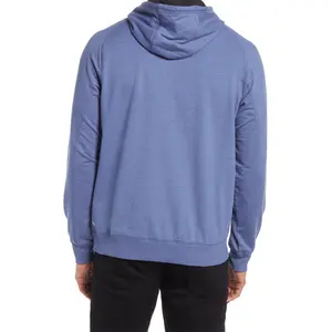 Factory direct selling plain custom logo blank winter essentials 100% polyester oversized men's hoodie