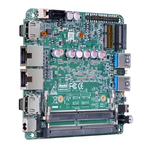 Piesia NUC PC Motherboard Intel Core Ultra Series Processor 135U/155U/135H/155H With 2*Lan 2*DDR5 96GB Ram 2*HDMI2.1 2*Type-C