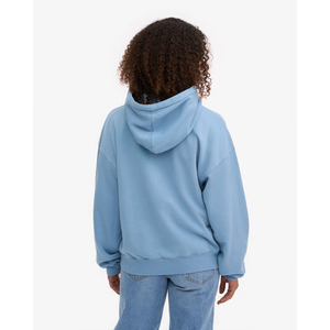 Unisex 360Gsm บ็อกซี่เฮฟวี่เวทโอเวอร์ไซส์เสื้อมีฮู้ดแบบสวมศีรษะคุณภาพสูงเสื้อผ้าแนวสตรีทพิมพ์ลายผ้าฝ้าย100% วินเทจทรงหลวมด้านหน้า - Product Image 4