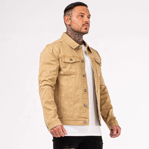 Veste en jean personnalisée pour homme avec option de logo frontal en procédé de cisaillage, couleurs et tailles personnalisées - Service OEM, commandes en gros - Product Image 3
