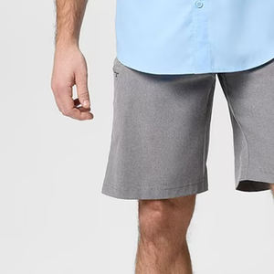 Pantalones Cortos de Algodón para Hombre, Color Sólido, Ajustables, con Cierre de Botones, Modelo 2026, Casuales, Duraderos, Mezcla de Algodón - Product Image 4