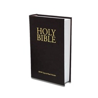 Bible de haute qualité, couverture rigide, impression offset personnalisée, estampage à chaud du logo, motifs personnalisés, reliure parfaite, auto-adhésive