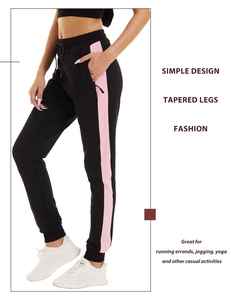 Pantalones deportivos de gimnasio para mujer personalizados con estilo frontal plano, pantalones de chándal con bolsillo para entrenamiento de invierno y uso diario - Product Image 6