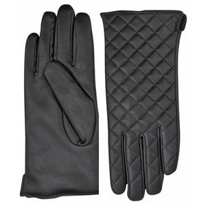 Gants d'hiver pour femmes en cuir pleine fleur, respirants, style uni, marque Emmanuelle Dilshad, tailles personnalisées, disponibles pour un usage quotidien - Product Image 1