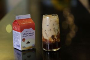 Fournisseur Exportation Boisson Crème Non Laitière ODM Marque Privée Haute Qualité HALAL Dessert Caramel Toffee Café Thé au Lait 500G - Product Image 2