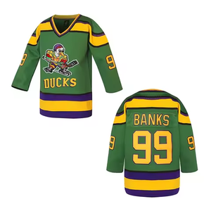 Camiseta de Hockey sobre Hielo con Inserciones de Malla para Control de Humedad, Mantiene a los Atletas Frescos, 100% Poliéster, Nombre del Equipo Personalizado, Servicio OEM de Marca - Product Image 5