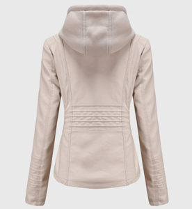 แจ็กเก็ตหนังแกะแท้สำหรับผู้หญิงเสื้อผ้าชั้นนอกแขนยาวสำหรับฤดูหนาว - Product Image 2