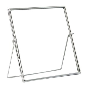 Marco de fotos de cristal de metal dorado rectangular elegante, marco de exhibición flotante de mesa elegante para imágenes, flores prensadas e impresiones artísticas - Product Image 2