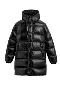 Chaqueta Cortavientos Impermeable y Ecológica con Capucha, Chaqueta Informal para Exteriores con Aislamiento de Forro Polar y Cierre de Cremallera para Hombre y Mujer - Product Image 3