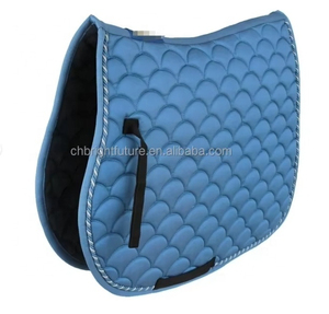 Custom Colors Horse Saddle High Quality Cotton Fabric Adjustable <b>Foam</b> <b>Padding</b> Horse Jumping Saddle Pad by Standard International - Product Image 3