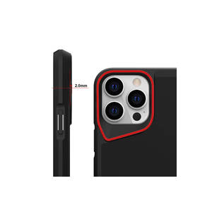 Étui de protection antichoc mat de qualité supérieure NXXA T-Max Series pour iPhone 15 Pro, en silicone souple givré pour la protection du téléphone portable - Product Image 4