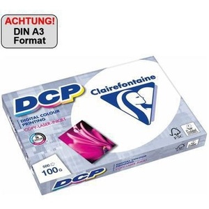 กระดาษเลเซอร์สี Clairefontaine DCP ขนาด DIN A3 น้ำหนัก 100 กรัม/ตร.ม. ปราศจากคลอรีน ฟอกขาว ขาวสว่าง 500 แผ่น/เล่ม - Product Image 1