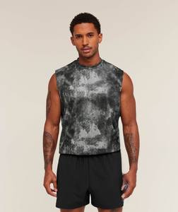 Wholesale Custom logo Cotton Running <b>Muscle</b> Athletic Shirts Sleeveless Fitness Wear Workout Men Gym Tank Top With low MOQ - Product Image 1