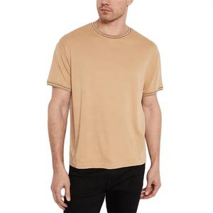 <b>Short</b> <b>Sleeve</b> Casual Summer <b>Men</b> T <b>Shirt</b> Heavy Cotton <b>White</b> Tee For <b>Men's</b> Custom Logo And Ringer Oversize <b>Men's</b> T <b>Shirt</b> - Product Image 5