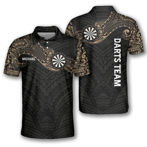 Jersey de dardos personalizado, uniforme de equipo profesional, estampado por sublimación, elegante, transpirable, de secado rápido, ligero, ropa deportiva cómoda - Product Image 4