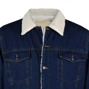 Vestes en jean coupe-vent les plus vendues pour hommes Prix d'usine Vestes décontractées pour hommes Vêtements d'extérieur durables et élégants - Product Image 6