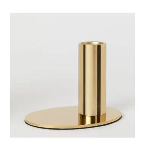 Elegante portavelas de aluminio negro mate, diseño clásico de tres brazos para bodas, Navidad de decoración de fiesta, hecho de Metal duradero - Product Image 2