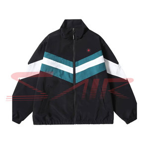 Wholesale New Designer Polyester/Cotton Canvas Windbreakers <b>Jacket</b> Custom Logo High Quality Waterproof <b>Plus</b> <b>Size</b> Winter Casual - Product Image 1