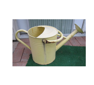 Regadera decorativa única de Metal rojo, regadera duradera, caña de riego de Metal chapada en cobre antiguo con diseño simple rojo - Product Image 4