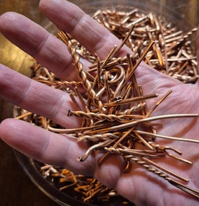 Clean Bare Bright Copper Wire Rod Craft Scrap para la venta - Product Image 5