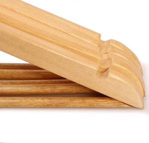 Custom logo Wooden Cloth Hanger Cedar Hangers for Clothing Store - Product Image 3