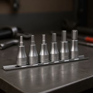 Jeu de douilles métriques Facom 3/8'' sur support métallique - Product Image 3