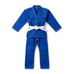 Kimono de Jiu-Jitsu léger bleu royal, confortable, pour l'entraînement au BJJ, uniforme d'arts martiaux en modal, ensembles personnalisables, respirant - Product Image 1
