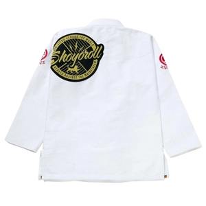 Kimono de Jiu Jitsu Brasileño (BJJ) de Alta Calidad, Color Blanco, para Adultos, 100% Algodón, Transpirable, 260g, Uniforme de Artes Marciales Personalizable - Product Image 3