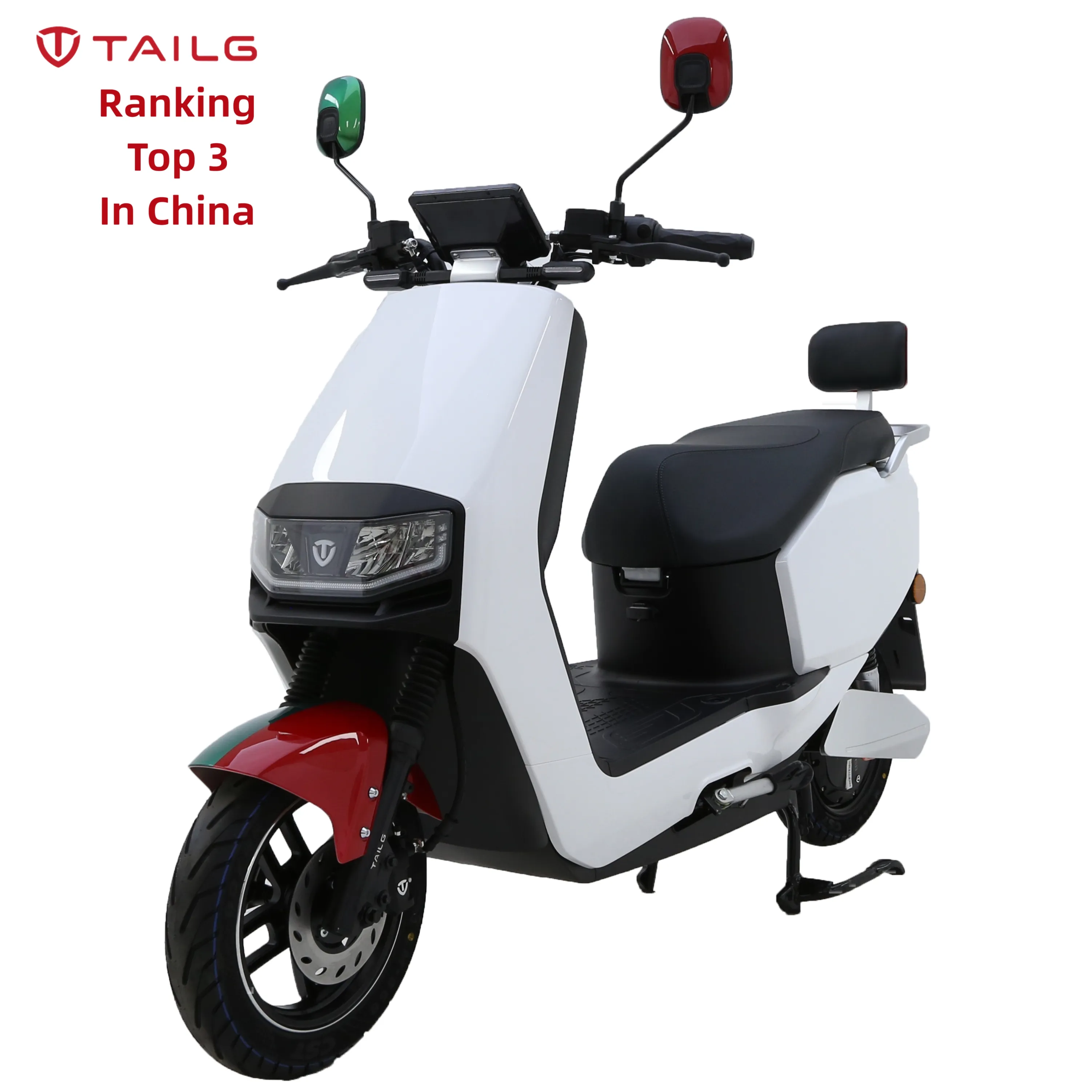 TAILG 2023 Nuevo diseño de largo alcance 100Km Velocidad máxima 60 Km/h Barato E Scooter Racing EEC COC China Motocicleta eléctrica