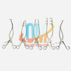 Medical Koros Scolosis Viper & Total Hip & Wiltse Gelpi Retractor Juego de 5 piezas Instrumentos Acero inoxidable de alta calidad | OldMed - Product Image 1