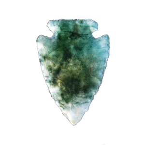 High quality <b>Moss</b> Agate arrowhead Natural Stone Gemstone Healing Agate Crystal Arrowheads Healing Arrowhead Wholesaler - Product Image 6