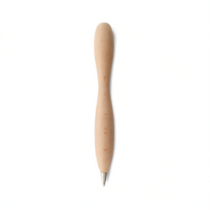 Penna a Sfera Ecologica WOODAL 0.7mm Inchiostro Nero, Gadget in Legno per Ufficio e Scuola - Product Image 2