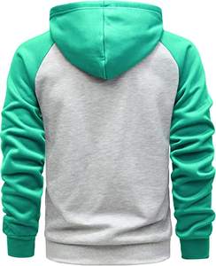 Sudadera de Felpa Francesa de Algodón de Alta Calidad, Corte Regular, Unisex, Gruesa, Transpirable, Elástica en Cuatro Direcciones, Hombros Caídos, para Invierno - Product Image 2