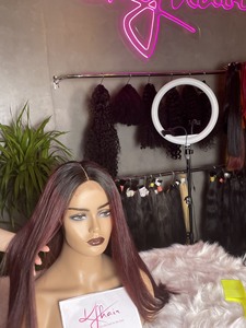 Pelucas de Encaje Brasileño al por Mayor, Lisas y Sedosas, HD para Encaje, Alta Calidad, Cutícula Alineada, Remy Virgen, Sin Caída para Mujeres Negras - Product Image 4