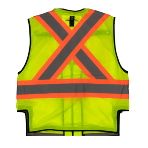Gilet de sécurité d'hiver respirant à logo personnalisable, nouvelle arrivée 2025, matériau réfléchissant haute visibilité pour la construction - Product Image 2