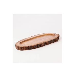 Bandeja de MDF de madera Ovalada para el hogar que muestra bebidas, café o platos de restaurante, tablero de servicio económico para invitados - Product Image 4