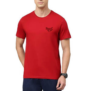 เสื้อยืดผู้ชายลำลองผ้าฝ้ายแขนสั้นคอกลมธรรมดาแฟชั่นฤดูร้อนเสื้อยืดนุ่มระบายอากาศได้ - Product Image 1