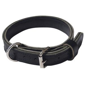 Vente en gros Collier de chien en cuir noir Collier de chien en cuir uni - Product Image 1