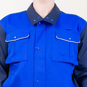 Personalizar ropa de trabajo monos hombres uniforme seguridad transpirable algodón antipolvo FMFVietnam fabricante verificado ODM OEM - Product Image 6