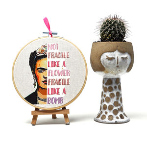 Modern Embroidery <b>Art</b> - Frida Khalo 10/15cm - Product Image 5