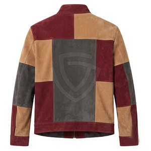 <b>Suede</b> Leather <b>Jacket</b> For <b>Men</b> Offering Soft Genuine Leather Finish Functional Storage And Smart Casual Styling - Product Image 2