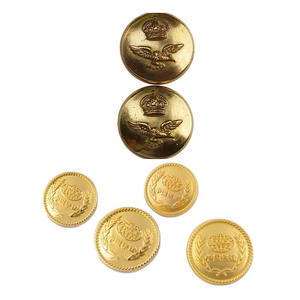 Botones de tela de aleación de zinc y latón, botones ceremoniales personalizados OEM ODM - Product Image 6