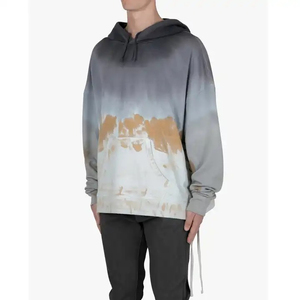 บริการ OEM ขายส่ง เสื้อฮู้ดดี้ดีไซน์สวย ล้างสีแบบ Acid Wash น้ำหนักเบา สีพื้น - Product Image 4