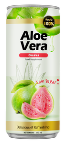 Boisson à la purée d'aloe vera de 250 ml avec saveur de goyave, produit de qualité supérieure, meilleur prix pour la vente en gros, usine du Vietnam, OEM ODM, échantillon gratuit - Product Image 2