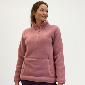 Sudadera con Capucha de Forro Polar Sólido para Exteriores, Chaqueta Cálida de Invierno para Senderismo y Camping, Unisex, 100% Poliéster, Ecológica, Personalizable, OEM, ODM - Product Image 2